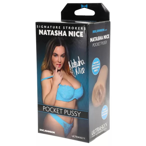 Doc Johnson Natasha Nice - vaginǎ artificialǎ realistǎ Ultraskyn (culoare corporalǎ)