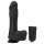 Doc Johnson - vibrator cu piston automat mini cu telecomandă - negru