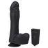 Doc Johnson - vibrator cu piston automat mini cu telecomandă - negru