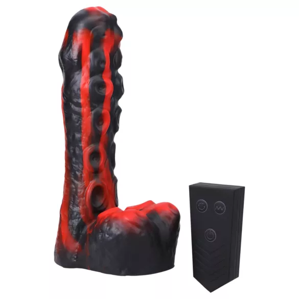 Doc Johnson - vibratoare thrusting wireless - mini cu tentacul roșu