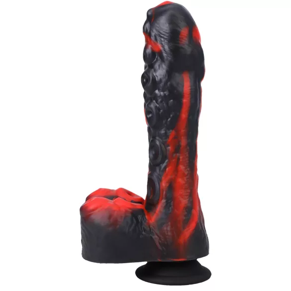 Doc Johnson - vibratoare thrusting wireless - mini cu tentacul roșu