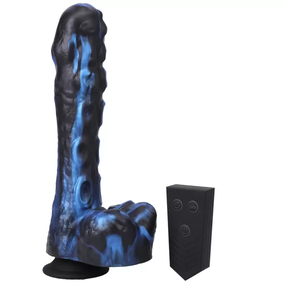 Doc Johnson - vibratoare cu impulsuri wireless - mini tendril, albastru