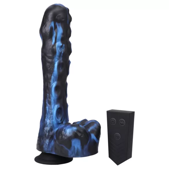 Doc Johnson - vibratoare cu impulsuri wireless - mini tendril, albastru