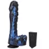 Doc Johnson - vibratoare cu impulsuri wireless - mini tendril, albastru