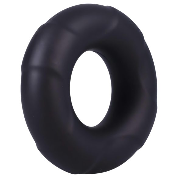 Doc Johnson C-Ring - inel din silicon pentru penis (negru)