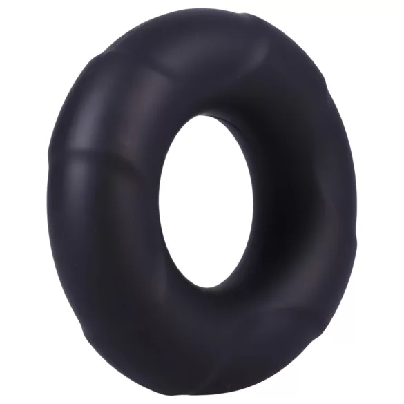 Doc Johnson - inel pentru penis - silicon - negru