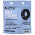 Doc Johnson C-Ring - inel din silicon pentru penis (negru)