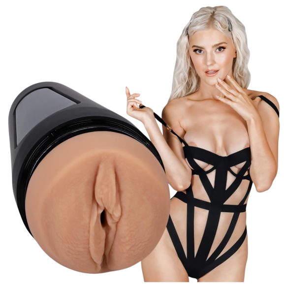 Doc Johnson Eva Elfie - masturbator realist vagin Ultraskyn - culoare naturală