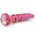 Dildo anal roz cu ventuză Crystal Jellies (roz)