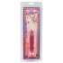Dildo anal roz cu ventuză Crystal Jellies (roz)