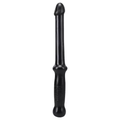 Doc Johnson - dildo anal cu mâner - silicon negru