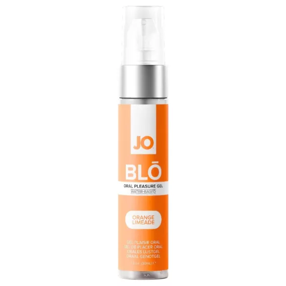 System JO BLO - gel oral aromatizat, portocală-lime (30 ml)
