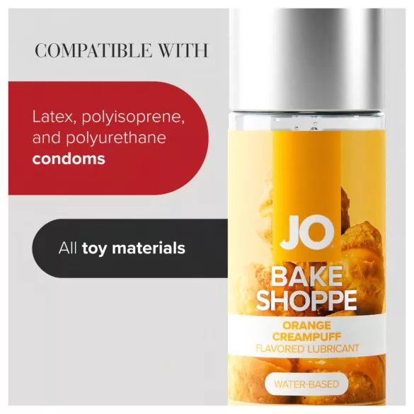 System JO Bake Shoppe - lubrifiant aromat, choux à la crème (60 ml)