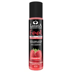   LuxuriA Feel - lubrifiant pe bază de apă - aromă de căpșuni - 60ml