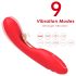 Bestoy - vibrator punctul G cu limbă - roșu