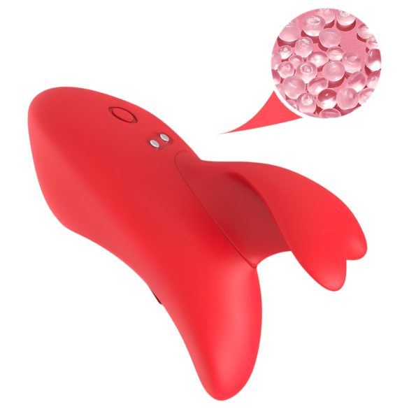 Bestoy - vibrator deget cu acumulator (roșu)