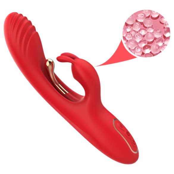 Bestoy - Vibrator stimulare punct G și clitoris - roșu