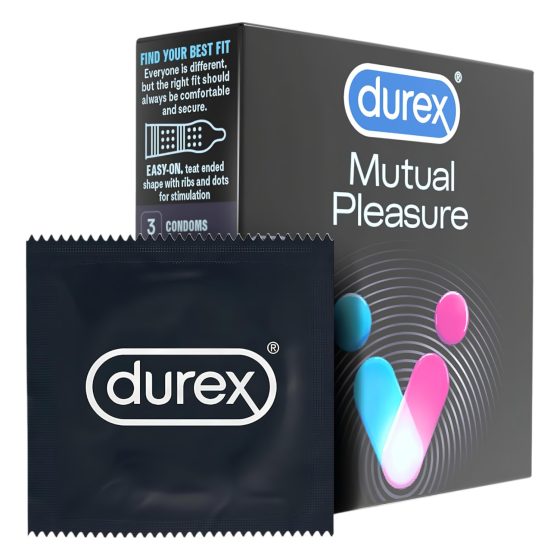 Durex Mutual Pleasure - prezervativ (3db)