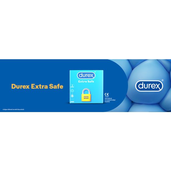 Durex extra sigur - prezervative de siguranță (3 bucăți)