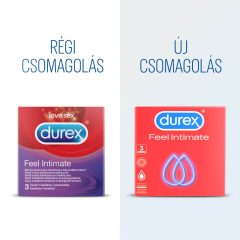   Durex Feel Intimate - prezervativ cu perete subțire (3 bucăți)