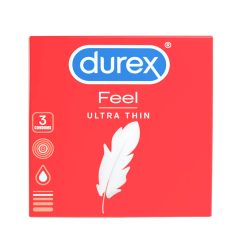   Durex Feel Ultra Thin - prezervativ ultra-realist (3 bucăți)
