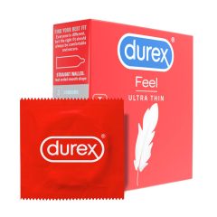   Durex Feel Ultra Thin - prezervativ ultra-realist (3 bucăți)