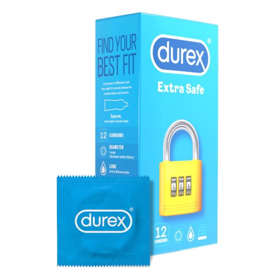 Durex extra safe - prezervative sigure (12 buc)