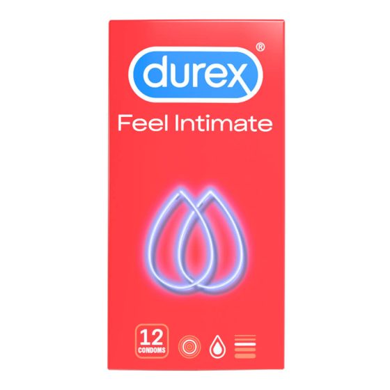 Durex Feel Intimate - prezervativ cu perete subțire (12buc)