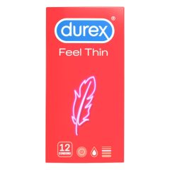   Durex Feel Thin - prezervative cu senzație reală (12 bucăți)