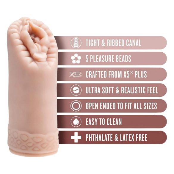 Enlust Alyssa - vagin artificial realist cu imagini AI - culoare naturală