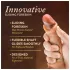 Blush Renaissance - dildo realist cu prepuț glisant (culoarea pielii)