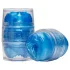 Fleshlight Quickshot Vantage - masturbator dublu transparent (albastru)