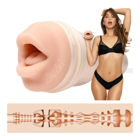 Fleshlight Riley Reid Insomnia - masturbator oral