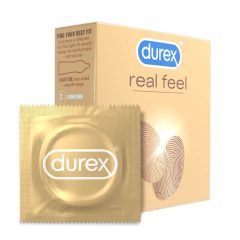 Durex Real Feel - prezervative fără latex (3 bucăți)