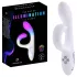 Paradise Illumination - vibrator cu braț clitoridian luminos (alb)