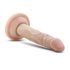 Dr. Skin 5 - dildo realist cu ventuză - natural (14,5cm)