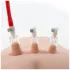 Blush Temptasia - set profesional de pompe pentru clitoris (negru)