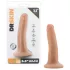 Dr. Skin - dildo realist cu ventuză - silicon bej 14cm