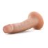 Dr. Skin - dildo realist cu ventuză - silicon bej 14cm
