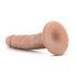 Dildo realist Dr. Skin 14cm - ventuză, nuanță naturală