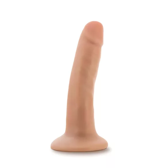 Dr. Skin - dildo realist cu ventuză - silicon bej 14cm