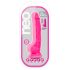 Blush Neo - dildo cu ventuză - 19cm - roz