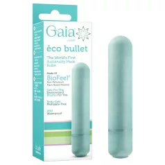   Gaia Eco M - vibrator cu tijă ecologic (turcoaz) - mărime medie