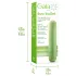 Gaia Eco M - vibratoare tip baghetă ecologic - mărime medie - verde