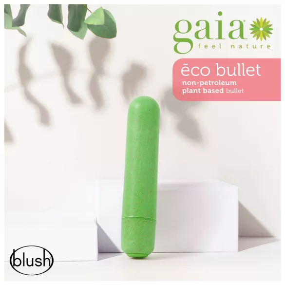 Gaia Eco M - vibratoare tip baghetă ecologic - mărime medie - verde