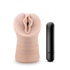   M pentru Bărbați Ashley - vagin artificial vibratoare (natur)