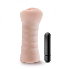   M pentru Bărbați Ashley - vagin artificial vibratoare (natur)