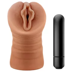M For Men - masturbator masculin vibrant - silicon bej