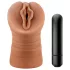 M For Men - masturbator masculin vibrant - silicon bej