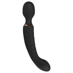   Blush Lush - wand 2 în 1 și vibrator pentru punctul G (negru)